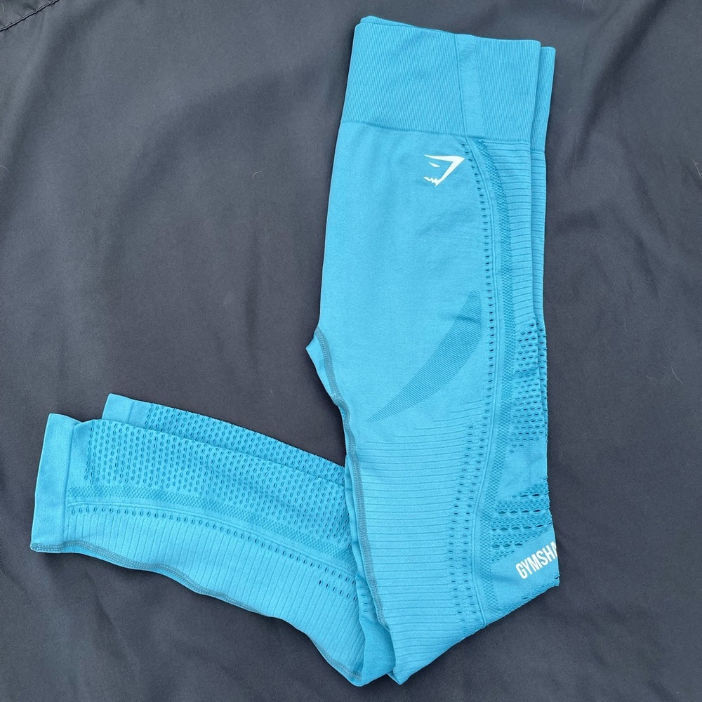 Blue GymShark Leggings